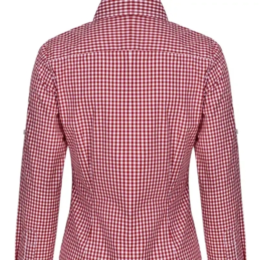 Picture of Winning Spirit, Ladies Gingham Check L/S Shirt